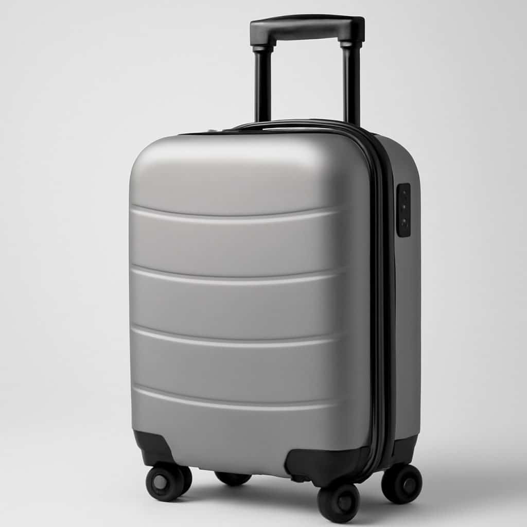 Bagage à main format cabine pratique présenté seul