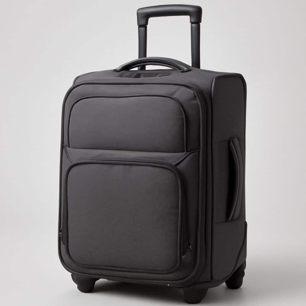 Bagage cabine compact 40x30x15 cm présenté seul