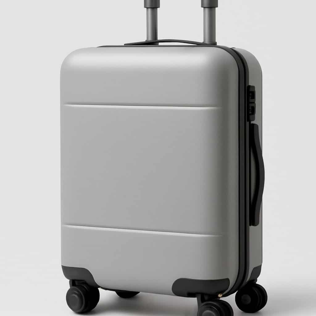 Bagage cabine compact 45x36x20 cm présenté seul