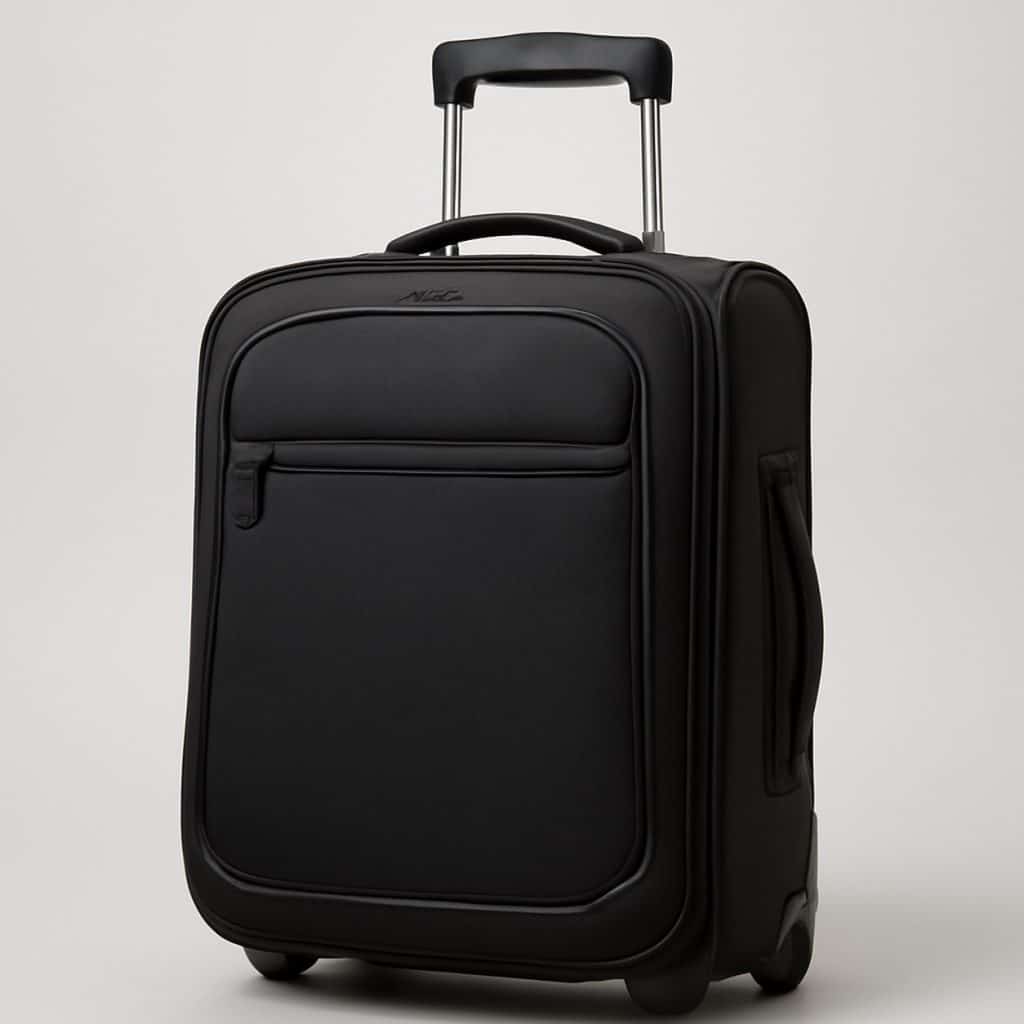 Bagage cabine léger pour avion présenté seul