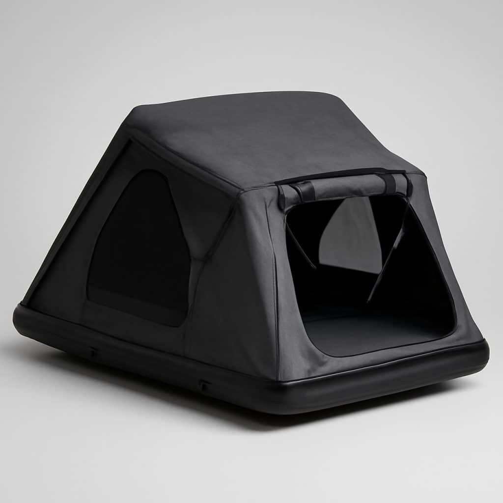 Tente de toit compacte couleur Midnight présenté seul