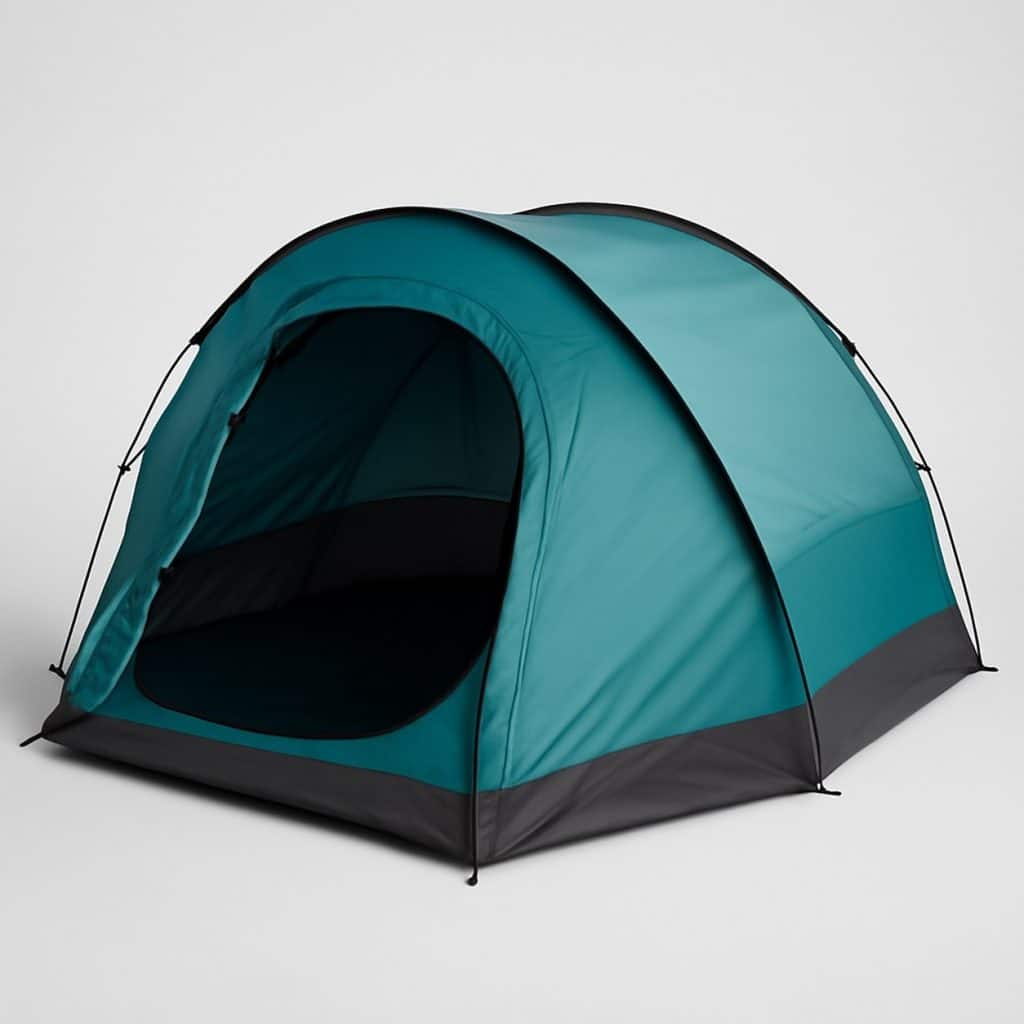 Tente pop-up pour 3 personnes compacte présenté seul